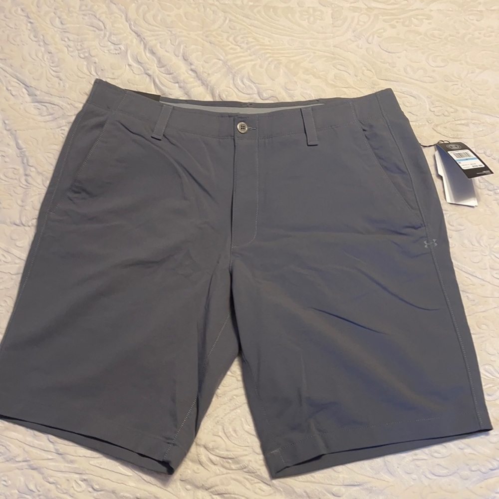 Under armor 11” inseam shorts. New with tags.
